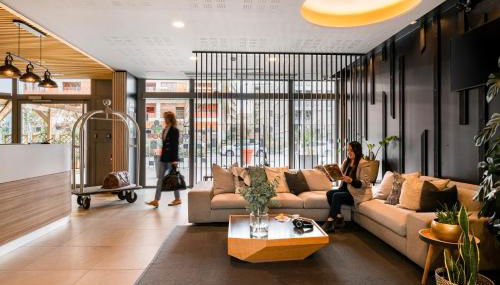 Appart hôtel Q7 Lodge Lyon 7 - Foto 3, Lobby or reception