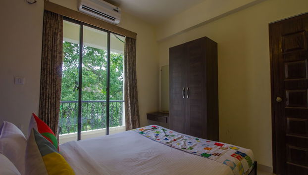 OYO 16780 Home 2BHK with Pool Assagaon - Foto 5, Habitación