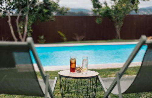 O Lar de Laura Casa familiar para escapada tranquila con piscina y sala de juegos cerca de Vigo - Foto 16