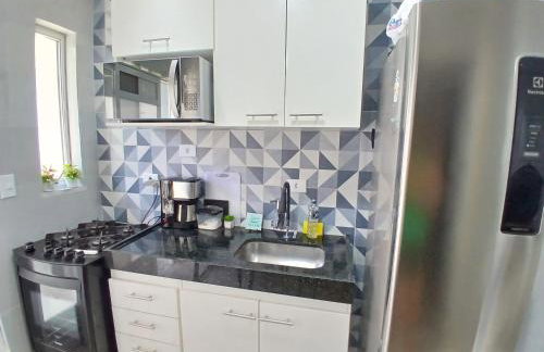 Casa c AR - condomínio prox ParkShopping Cpo Grande a 30 minutos do Recreio, c 2 TVs Smart de 50 e 43 polegadas-varanda privativa- cozinha completa e séries liberadas - CS4 - Photo 47