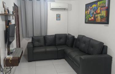 Casa do Léo 1- México e África- Apartamento completo perto das praias do litoral sul , Ar condicionado ,Wi-Fi, garagem, churrasqueira e pet friendly - Foto 32