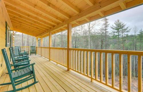 Smoky Mtn Cabin with Hot Tub and Scenic Views - Foto 29