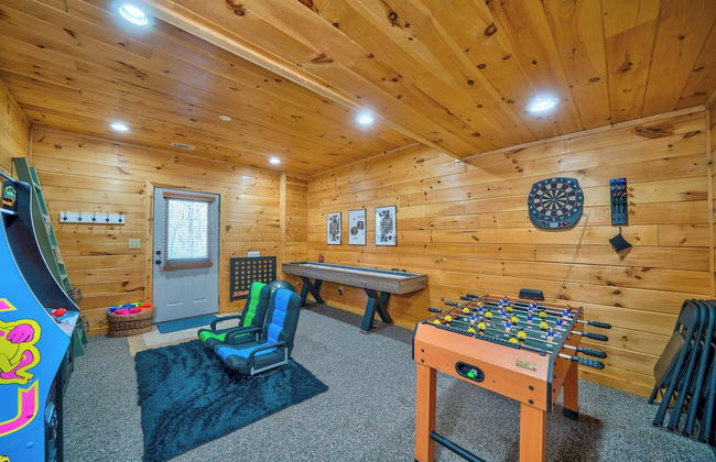 Misty Creek Cabin Private 3 BDR w/ Game Room! - Foto 28