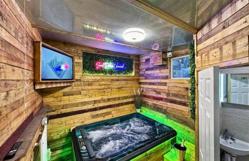 Kinky Kabin w Hot Tub, Sauna and Rooftop Garden - Foto 1