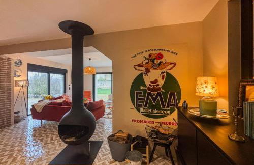 Charmante maison de ville avec vue sur le donjon avec wifi et jardin - Foto 7