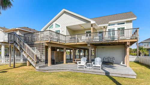 Ocean-View Beach House in Galveston, Dogs Welcome! - Foto 3