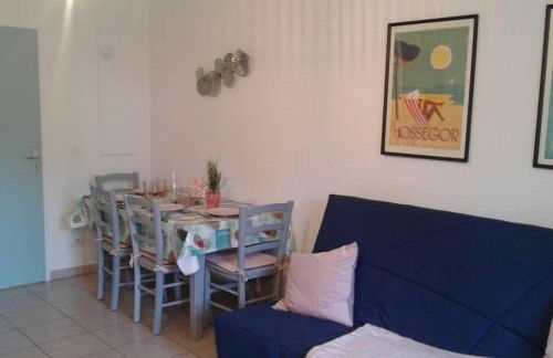 T2 Antigua Ondres plage avec piscine et tennis - Foto 13