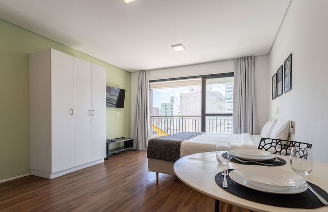 Setin Downtown Genebra by Viva - Apartamentos completos na Bela Vista com piscina - Foto 8