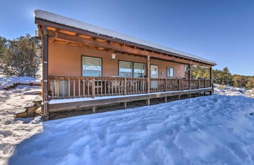 20 Mi to Taos Ski Valley Secluded Mtn-View Cabin! - Foto 29