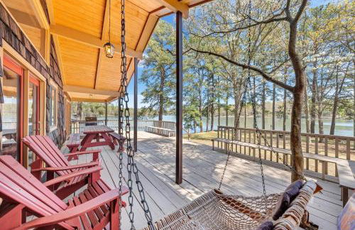 Lake Harmony - Lakefront Home w/ Private Dock, & Fire Pit - Foto 26