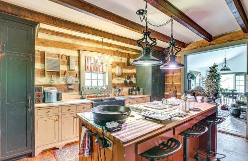 Spacious and Historic Cabin in New Haven with Pond! - Foto 7