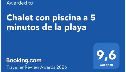 Chalet con piscina a 5 minutos de la playa - Photo 2