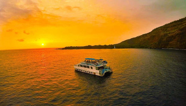 Cruzeiro ao entardecer