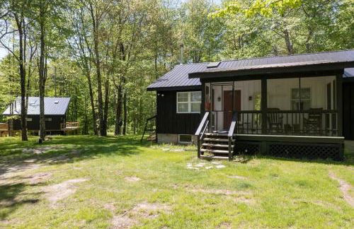 Private Cabin with Guesthouse Hot Tub Fire Pits - Foto 26