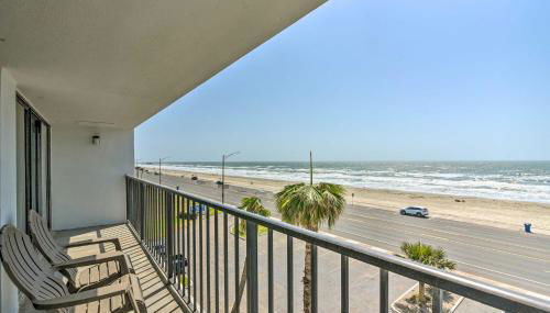 Ocean-View Balcony and Pool Access Galveston Gem! - Foto 2