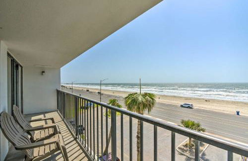 Ocean-View Balcony and Pool Access Galveston Gem! - Foto 2