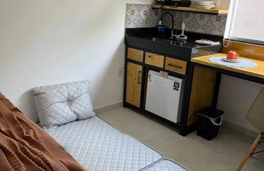 Flat com ar e varanda com linda vista para o Ibituruna, Wi-Fi - Véu de Noiva 204 - Foto 15