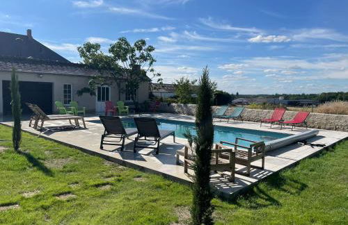 Gîte de Mont-Près-Chambord au cœur des Châteaux de la Loire "avec piscine privée" - Foto 65