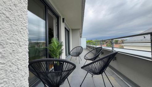 ARYVE Boutique-Apartment DRESDNER PENTHOUSE mit Dachterrasse - Tiefgaragenstellplätze - Design-Interieur - Foto 5