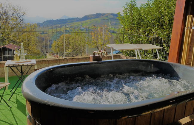 Villa Sole Marche Exclusive Pool Jacuzzi Parking - Foto 19