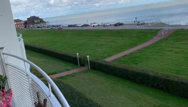 Studio mit Meerblick und großer Loggia - Direktzugang zur Nordsee - Foto 2, Garden view