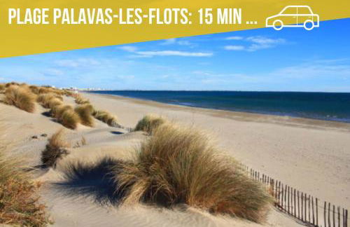 AMJA Proche clinique Saint-Roch apt 3 chambres 3 salles de bain parking gratuit idéal famille groupe coworking 10 min centre ville 10 min plage 5 min sortie autoroute - Foto 23