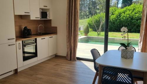 Rez de villa avec piscine privée, wifi, jardin clôturé - Foto 4