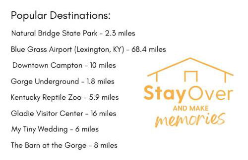 Soul Sister- Creek View, WiFi, Firepit, WiFi, Hiking, 4 mins to Natural Bridge - Foto 4