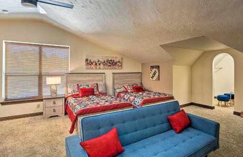 Heated Spa, Fire Pit! 14-Acre Terrell Ranch Escape - Foto 20