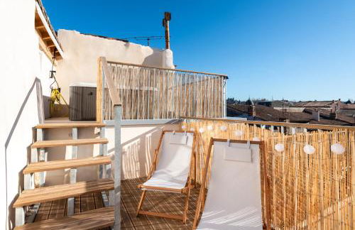 Le 11 JACUZZI avec Terrasses Clim Netflix Parking - Foto 6