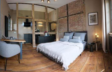 Altstadt Apartment in Torgau mit Balkon und Kunstgarten - Foto 14