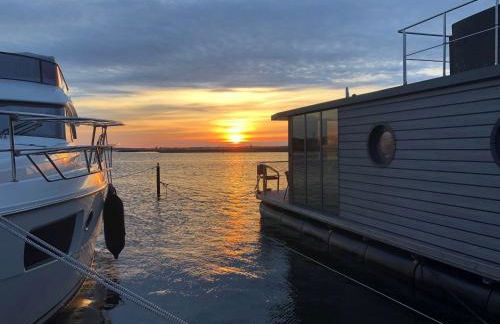 Hausboot Fjord Luna mit Biosauna in Wendtorf - Foto 9