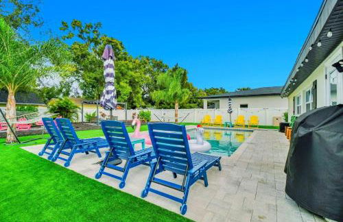 South Tampa- VIP- Concierge- Backyard Oasis- Pool- Hammock- Golf- Fire- Pit- Games- Pool Table - Foto 15