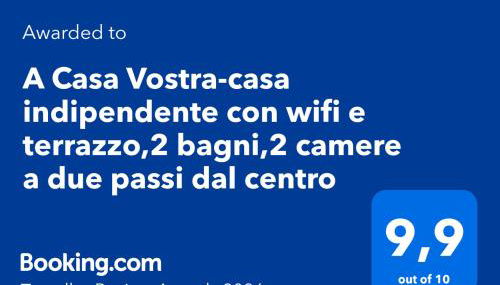 A Casa Vostra-casa indipendente con wifi e terrazzo,2 bagni,2 camere a due passi dal centro - Foto 4