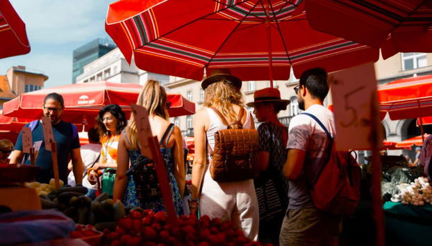 Visitando diferentes mercados