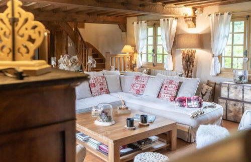 La Moutinière, luxury cottage with pool - Foto 48