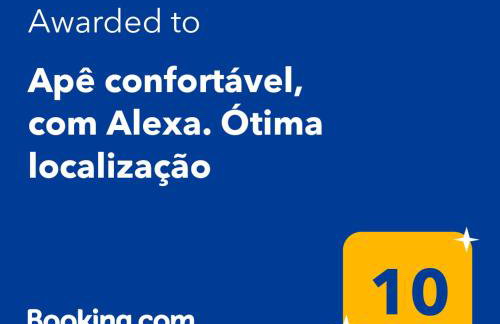 Apê confortável, com Alexa. Ótima localização - Foto 2