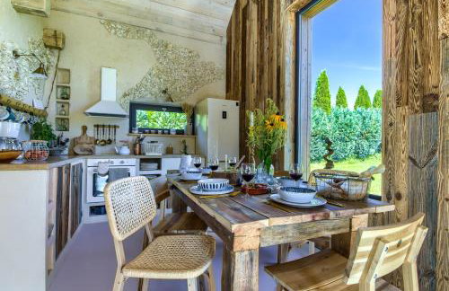 Pod mazurskim niebem dom rustykalny - Foto 46