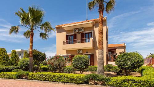 Gold Crest Home in Drapanias beach, Nopigia - Foto 1, Garden, Garden view