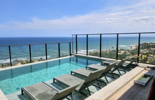 Studio Rooftop em frente ao Mar na Praia de itapua - Foto 18