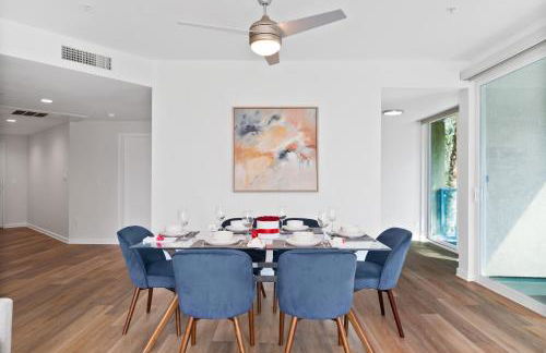 The Turquoise Lounge - Chic 2BR Beach view Pool, Sauna - Foto 2