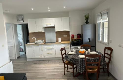 House with terrace près de l'Aéroport RoissyCDG - Tour Eiffel - Champs Elysée - Paris - Aéroville centre commercial - Parc Astérix - Disneyland Paris - Mer de sable - Châteaux de Chantilly et Ecouen - Parc des expositions Villepinte - Le Bourget - Foto 5