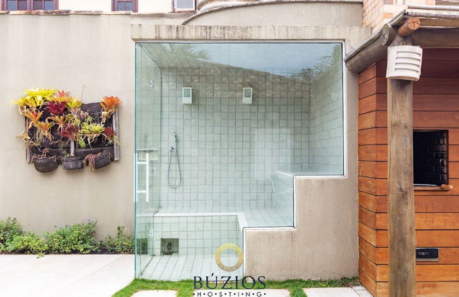 Bz34 Casa 150m da praia Piscina e Sauna - Foto 30