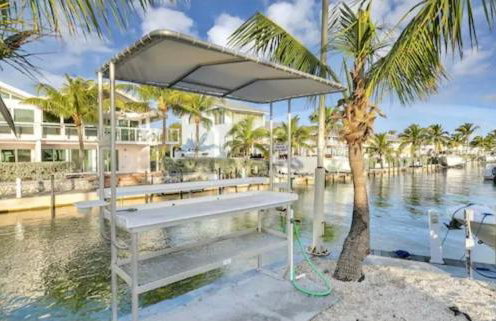 New Lagoon-front townhouse with Marina Day Dreams Key Largo - Foto 29