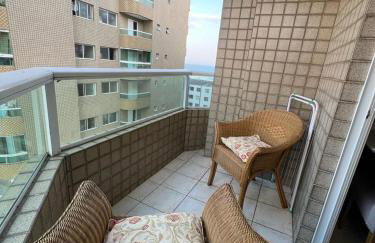 Apartamento na Praia Grande Vista ao Mar 1 quarto 100m da Areia - Foto 15
