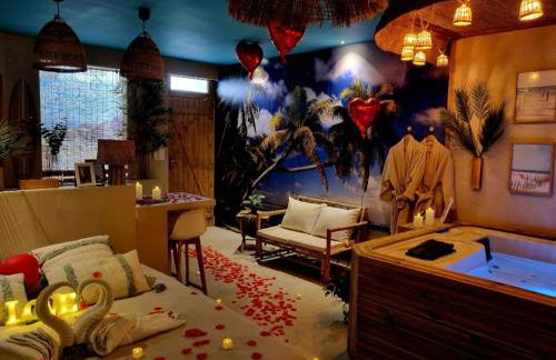 Les Spas de la Mer, Appart&Spa Aloha, 100m de la plage, Plein cœur du Grau - Photo 41