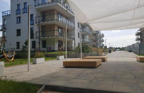 Apartament "Złoty relaks" tuż przy plaży z balkonem z widokiem na Hel i hamakami - Photo 75
