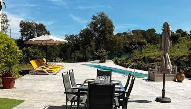Costa Brava quiet Villa with private pool and jacuzzi - Foto 3, Garden, sunbed, Garden view