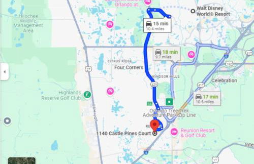 Boutique Luxury Home, Private Pool Close to Disney REU101 - Foto 148