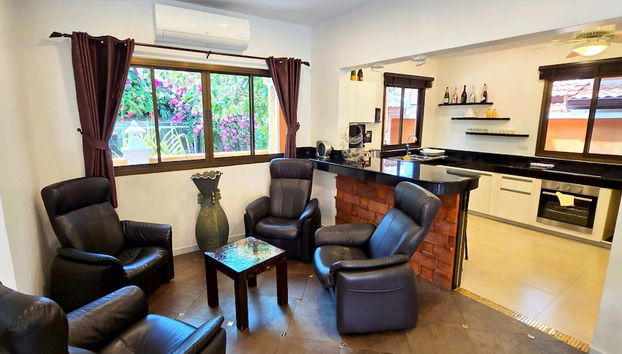 Zona de estar del vestíbulo